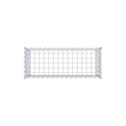 Anbaugabione Typ 3 80 cm x 40 cm x 30 cm (L x H x T), Maschenweite 5 cm x 5 cm, Spirale