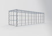 Anbaugabione Typ 3 100 cm x 30 cm x 30 cm (L x H x T), Maschenweite 10 cm x 10 cm, Spirale