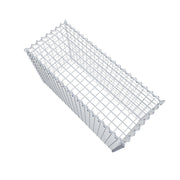 Anbaugabione Typ 3 100 cm x 60 cm x 40 cm (L x H x T), Maschenweite 5 cm x 5 cm, Spirale