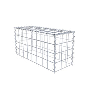 Anbaugabione Typ 3 80 cm x 40 cm x 30 cm (L x H x T), Maschenweite 10 cm x 10 cm, Spirale