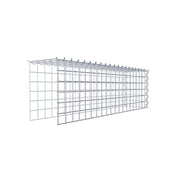 Anbaugabione Typ 4 100 cm x 30 cm x 20 cm (L x H x T), Maschenweite 5 cm x 5 cm, Spirale