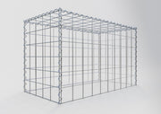 Anbaugabione Typ 3 100 cm x 60 cm x 50 cm (L x H x T), Maschenweite 10 cm x 10 cm, Spirale