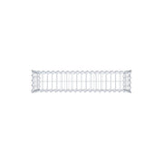 Gabione 100 cm x 50 cm x 20 cm (L x H x T), Maschenweite 5 cm x 10 cm, Spirale