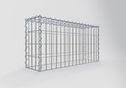 Anbaugabione Typ 3 80 cm x 40 cm x 20 cm (L x H x T), Maschenweite 5 cm x 10 cm, Spirale