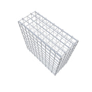 Gabione 50 cm x 50 cm x 20 cm (L x H x T), Maschenweite 5 cm x 5 cm, C-Ring
