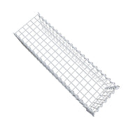 Anbaugabione Typ 4 100 cm x 30 cm x 30 cm (L x H x T), Maschenweite 5 cm x 10 cm, Spirale