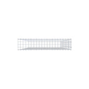 Anbaugabione Typ 2 200 cm x 100 cm x 20 cm, Maschenweite 5 cm x 10 cm, C-Ring