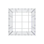 Anbaugabione Typ 3 50 cm x 40 cm x 40 cm (L x H x T), Maschenweite 10 cm x 10 cm, C-Ring