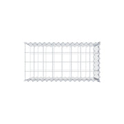 Anbaugabione Typ 2 80 cm x 40 cm x 40 cm (L x H x T), Maschenweite 10 cm x 10 cm, Spirale