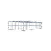 Anbaugabione Typ 3 100 cm x 20 cm x 50 cm (L x H x T), Maschenweite 5 cm x 10 cm, Spirale