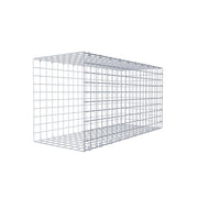 Anbaugabione Typ 2 100 cm x 50 cm x 40 cm (L x H x T), Maschenweite 5 cm x 5 cm, C-Ring