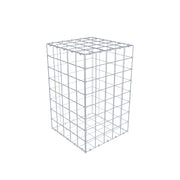 Gabione 80 cm x 50 cm x 50 cm (L x H x T), Maschenweite 10 cm x 10 cm, C-Ring