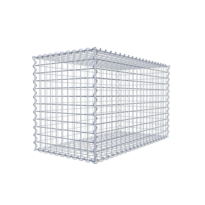 Gabione 100 cm x 60 cm x 50 cm (L x H x T), Maschenweite 5 cm x 5 cm, Spirale