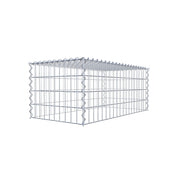 Anbaugabione Typ 3 100 cm x 40 cm x 50 cm (L x H x T), Maschenweite 5 cm x 10 cm, Spirale