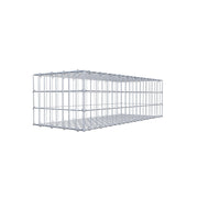 Gabione 100 cm x 30 cm x 40 cm (L x H x T), Maschenweite 5 cm x 10 cm, C-Ring