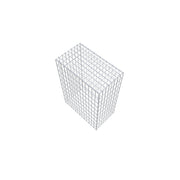 Gabione 100 cm x 70 cm x 40 cm (L x H x T), Maschenweite 5 cm x 10 cm, C-Ring