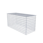 Anbaugabione Typ 3 100 cm x 50 cm x 40 cm (L x H x T), Maschenweite 5 cm x 5 cm, Spirale