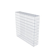 Anbaugabione Typ 2 100 cm x 100 cm x 20 cm, Maschenweite 5 cm x 10 cm, C-Ring