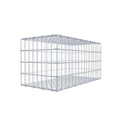 Gabione 80 cm x 40 cm x 40 cm (L x H x T), Maschenweite 5 cm x 10 cm, C-Ring