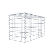 Anbaugabione Typ 3 100 cm x 60 cm x 50 cm (L x H x T), Maschenweite 10 cm x 10 cm, Spirale