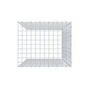 Anbaugabione Typ 4 100 cm x 60 cm x 50 cm (L x H x T), Maschenweite 5 cm x 5 cm, C-Ring