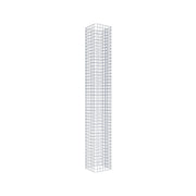 Gabionensäule eckig 32 cm x 32 cm, 230 cm Höhe, MW 5 cm x 5 cm