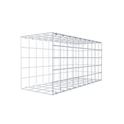 Anbaugabione Typ 2 100 cm x 50 cm x 40 cm (L x H x T), Maschenweite 10 cm x 10 cm, C-Ring