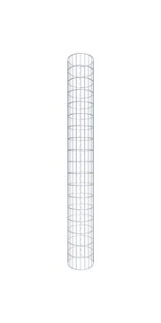 Gabione Saeule rund 05x10 32 180
