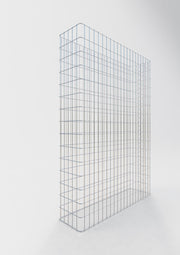 Gabionenzaun Länge 77 cm, Höhe 200 cm, Tiefe 27 cm, Maschenweite 5 x 10 cm