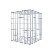 Gabione 50 cm x 40 cm x 40 cm (L x H x T), Maschenweite 5 cm x 10 cm, C-Ring