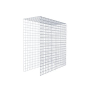 Anbaugabione Typ 4 100 cm x 100 cm x 40 cm (L x H x T), Maschenweite 5 cm x 5 cm, C-Ring