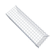 Anbaugabione Typ 4 100 cm x 30 cm x 30 cm (L x H x T), Maschenweite 5 cm x 5 cm, Spirale
