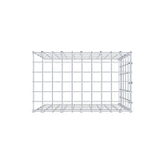 Anbaugabione Typ 4 50 cm x 50 cm x 30 cm (L x H x T), Maschenweite 5 cm x 10 cm, C-Ring