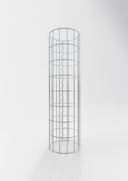 Gabionensäule rund 22 cm Durchmesser, 80 cm Höhe, Maschenweite 5 cm x 10 cm
