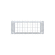 Anbaugabione Typ 3 100 cm x 100 cm x 40 cm (L x H x T), Maschenweite 5 cm x 5 cm, C-Ring