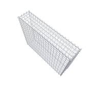 Kuvido Gabione 100 cm x 80 cm x 20 cm (L x H x T), Maschenweite 5 cm x 5 cm, Spirale