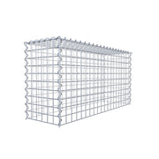 Anbaugabione Typ 3 100 cm x 50 cm x 30 cm (L x H x T), Maschenweite 5 cm x 5 cm, Spirale
