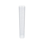 Gabionensäule eckig feuerverzinkt, 27 cm x 27 cm, 200 cm Höhe, MW 5 cm x 5 cm