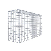 Anbaugabione Typ 3 100 cm x 60 cm x 30 cm (L x H x T), Maschenweite 5 cm x 5 cm, C-Ring