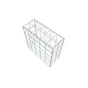 Anbaugabione Typ 3 50 cm x 50 cm x 20 cm (L x H x T), Maschenweite 10 cm x 10 cm, C-Ring