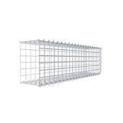 Anbaugabione Typ 2 100 cm x 30 cm x 20 cm (L x H x T), Maschenweite 5 cm x 5 cm, Spirale