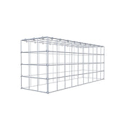 Anbaugabione Typ 3 100 cm x 40 cm x 30 cm (L x H x T), Maschenweite 10 cm x 10 cm, C-Ring