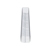 Gabionensäule eckig 27 cm x 27 cm, 160 cm Höhe, MW 5 cm x 5 cm