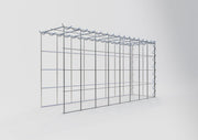 Anbaugabione Typ 4 80 cm x 40 cm x 20 cm (L x H x T), Maschenweite 10 cm x 10 cm, Spirale