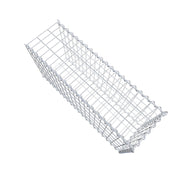 Anbaugabione Typ 2 100 cm x 50 cm x 30 cm (L x H x T), Maschenweite 5 cm x 10 cm, Spirale