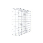 Anbaugabione Typ 2 100 cm x 100 cm x 30 cm (L x H x T), Maschenweite 10 cm x 10 cm, C-Ring
