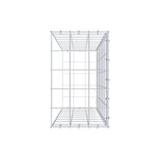 Anbaugabione Typ 2 100 cm x 30 cm x 50 cm (L x H x T), Maschenweite 10 cm x 10 cm, C-Ring