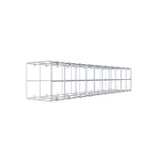 Anbaugabione Typ 2 100 cm x 20 cm x 20 cm (L x H x T), Maschenweite 10 cm x 10 cm, C-Ring