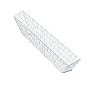 Gabione 200 cm x 100 cm x 30 cm (L x H x T), Maschenweite 10 cm x 10 cm, Spirale