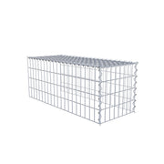 Anbaugabione Typ 4 100 cm x 40 cm x 40 cm (L x H x T), Maschenweite 5 cm x 10 cm, Spirale